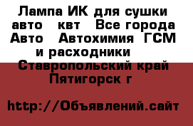 Лампа ИК для сушки авто 1 квт - Все города Авто » Автохимия, ГСМ и расходники   . Ставропольский край,Пятигорск г.